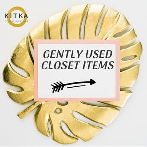 GENTLY USED CLOSET ITEMS